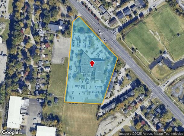  3430 Newburg Rd, Louisville, KY Parcel Map