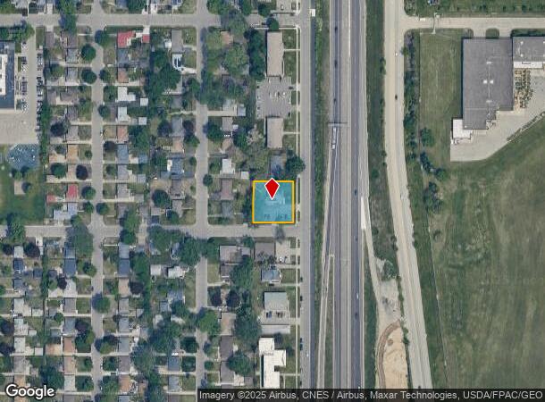  7344 Cedar Ave S, Minneapolis, MN Parcel Map