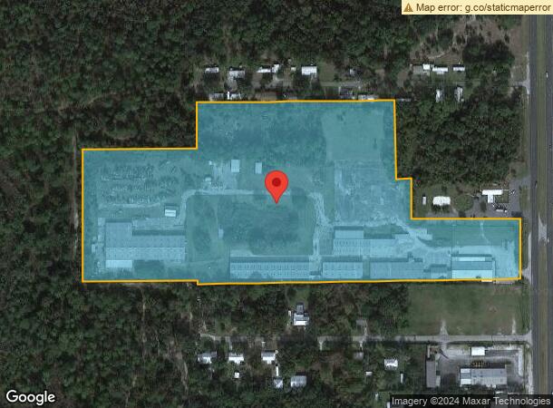  1520 S Suncoast Blvd, Homosassa, FL Parcel Map