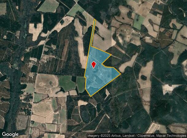 1553 Ashton Rd, Ehrhardt, SC Parcel Map