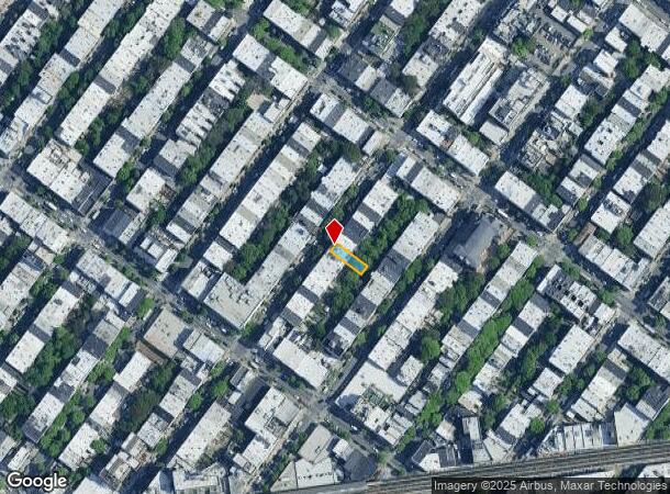 266 Himrod St, Brooklyn, NY Parcel Map