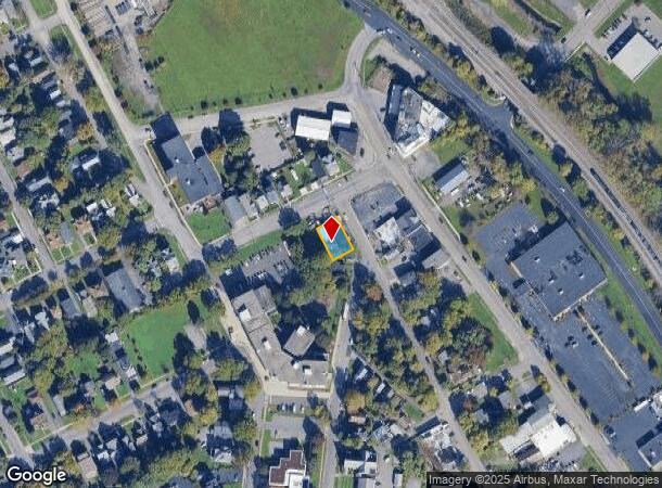 101 Williams St & Lowell Ave, Syracuse, NY Parcel Map