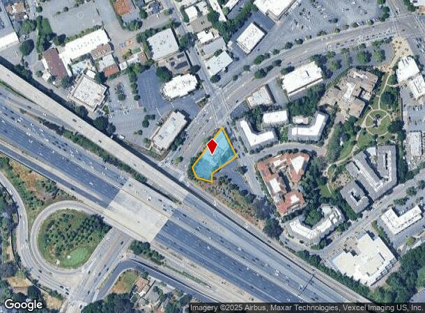 1901 Olympic Blvd, Walnut Creek, CA Parcel Map