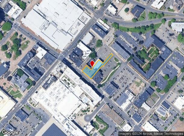  1155 Main St, Springfield, MA Parcel Map