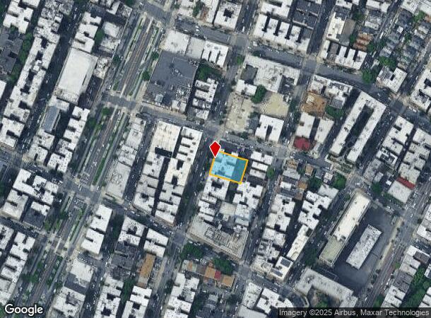 2400 Valentine Ave, Bronx, NY Parcel Map