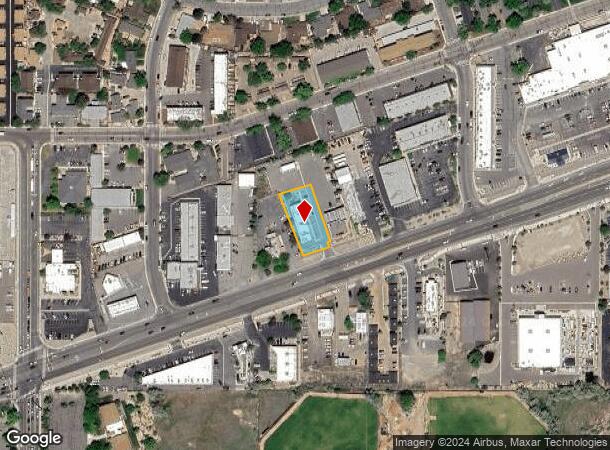  1820 E William St, Carson City, NV Parcel Map