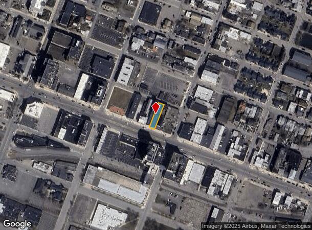  13 W Broad St, Hazleton, PA Parcel Map