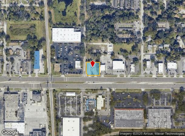  1202 E Fowler Ave, Tampa, FL Parcel Map