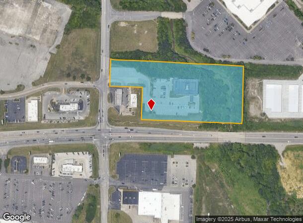  100 S Rosenberger Ave, Evansville, IN Parcel Map