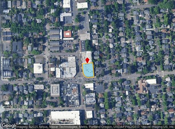  1661 Se Bybee Blvd, Portland, OR Parcel Map