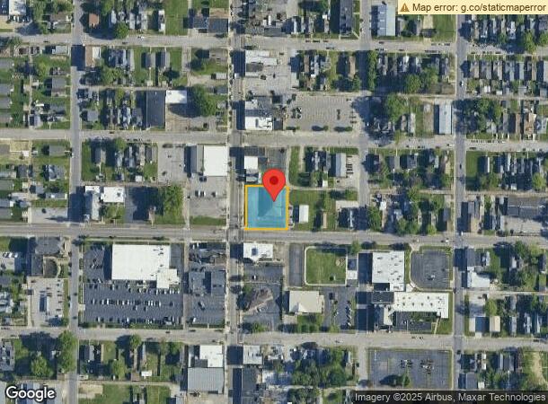  501 N Main St, Evansville, IN Parcel Map