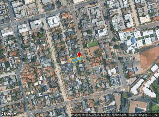 7376 Fay Ave, La Jolla, CA Parcel Map