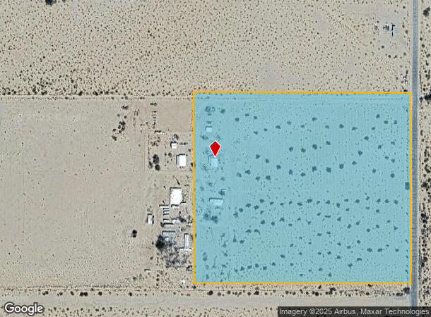  32375 Sleepy Hallow Ln, Bouse, AZ Parcel Map