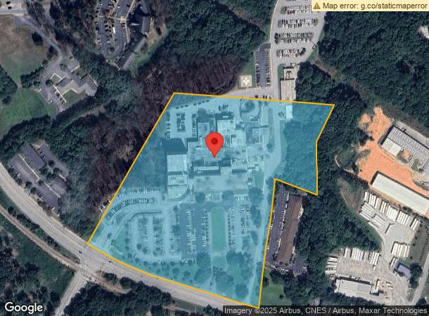  729 Se Main St, Simpsonville, SC Parcel Map