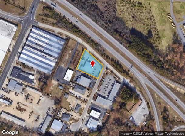 404 Chicago Dr, Fayetteville, NC Parcel Map