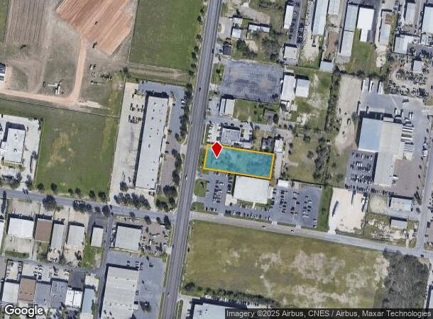 1520 N Jackson Rd, Pharr, TX Parcel Map