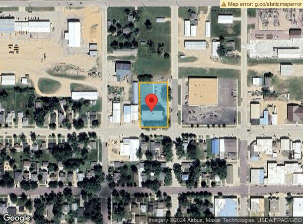  405 2Nd St Nw, Pipestone, MN Parcel Map