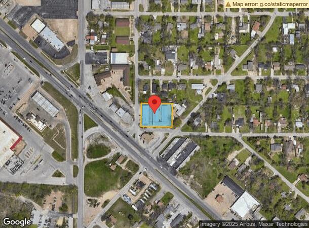  5854 Buchanan St, Fort Worth, TX Parcel Map