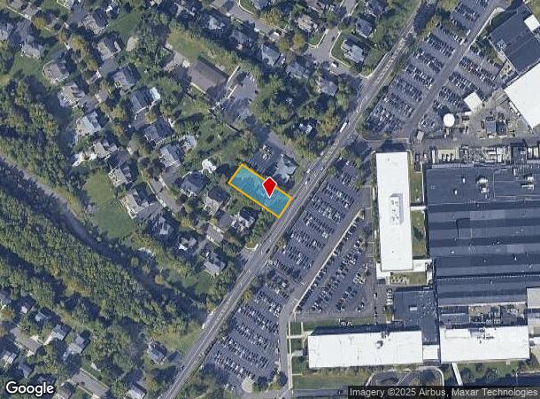 126 Bortons Landing Rd, Moorestown, NJ Parcel Map