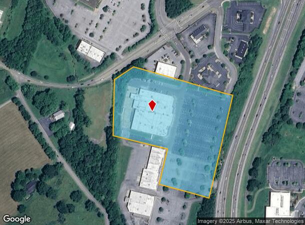 316 Marketplace Blvd, Johnson City, TN Parcel Map