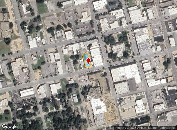  211 W Lamar St, Sherman, TX Parcel Map