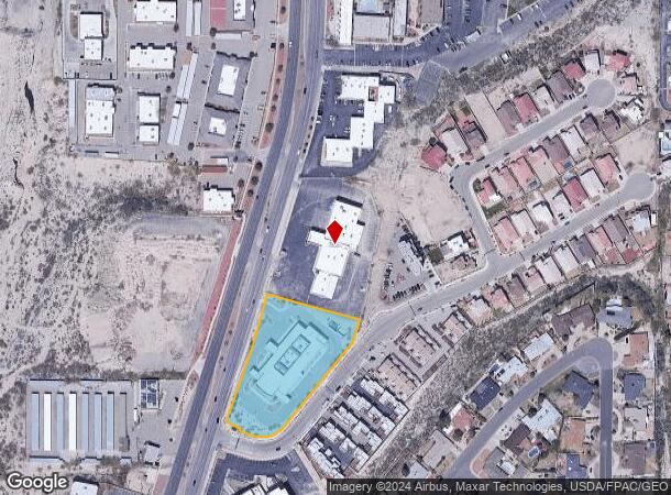  4642 N Mesa St, El Paso, TX Parcel Map