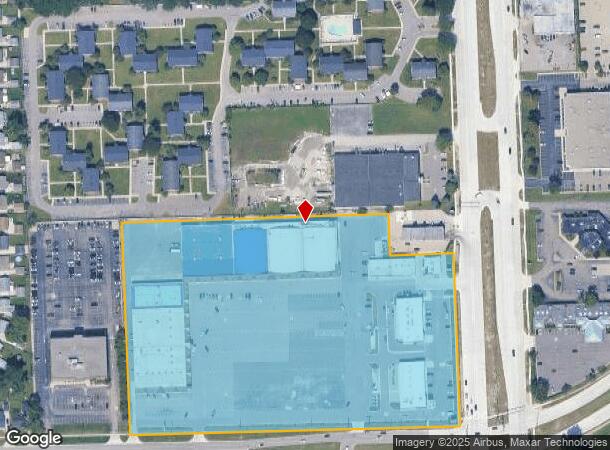 5823 E 13 Mile Rd, Warren, MI Parcel Map