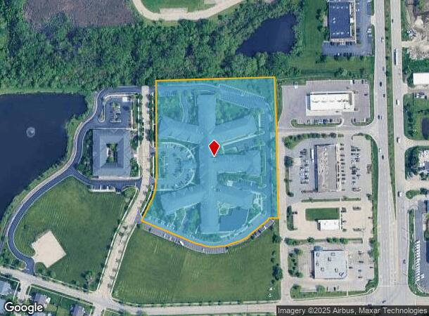  605 Edward Dr, Romeoville, IL Parcel Map