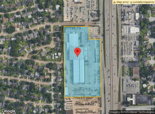  9111 North Fwy, Houston, TX Parcel Map