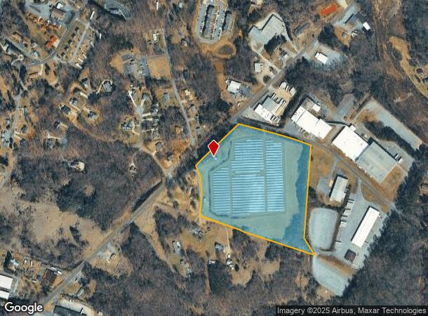 358 I40 Access Rd, Hildebran, NC Parcel Map