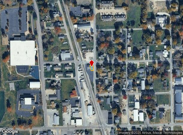 120 N Front St, Whiteland, IN Parcel Map