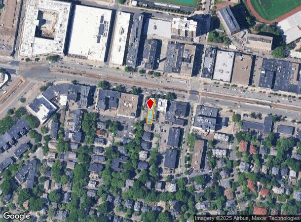 1032 Commonwealth Ave, Brookline, MA Parcel Map