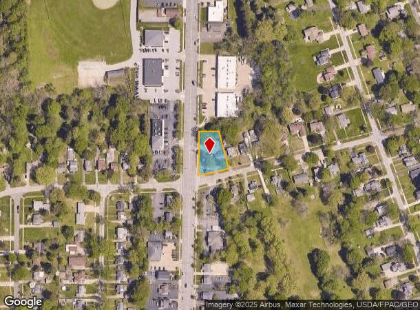  8405 Nowlen St, Mentor, OH Parcel Map