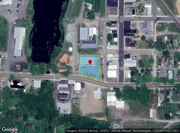  121 W 3Rd St, Owen, WI Parcel Map