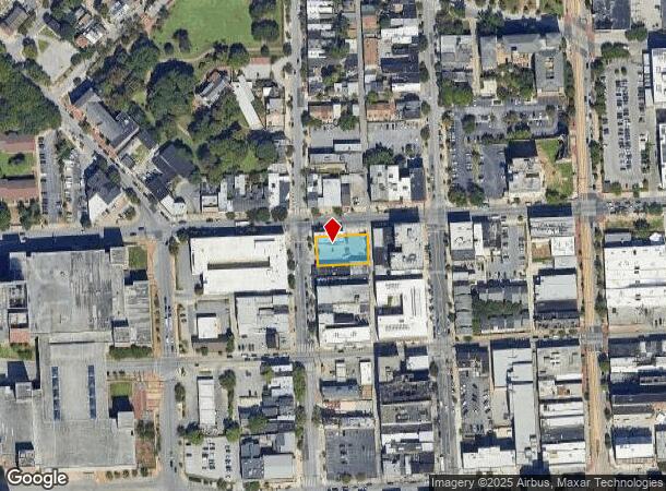 415 W Franklin St, Baltimore, MD Parcel Map