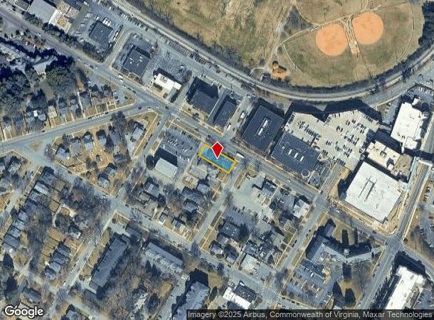 2101 Rosalind Ave Sw, Roanoke, VA Parcel Map