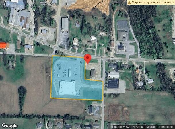  703 W Main St, Green Forest, AR Parcel Map