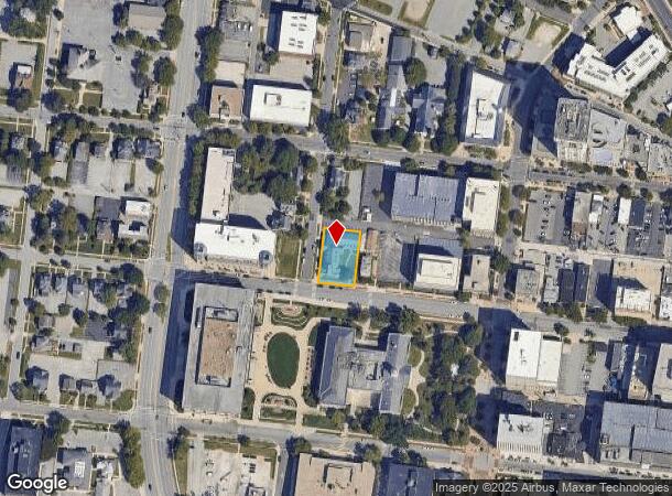  120 W Pennsylvania Ave, Towson, MD Parcel Map