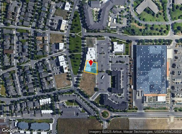  2620 Connery Way, Missoula, MT Parcel Map