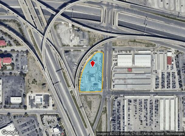 1022 Halm Blvd, San Antonio, TX Parcel Map