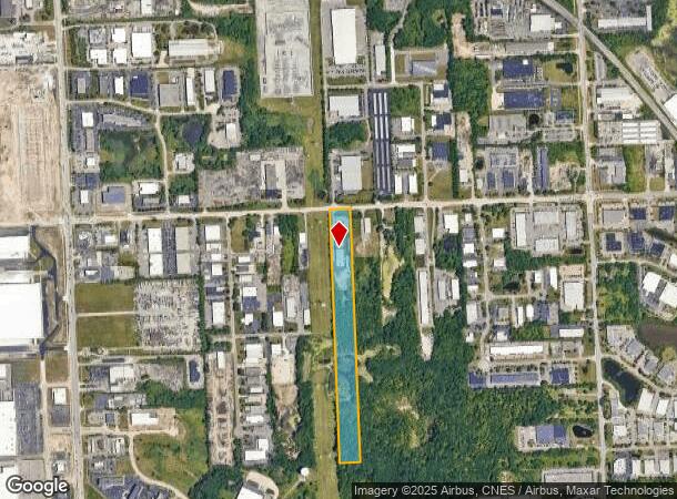 48225 West Rd, Wixom, MI Parcel Map
