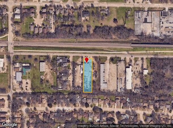  405 E Rock Island Rd, Grand Prairie, TX Parcel Map