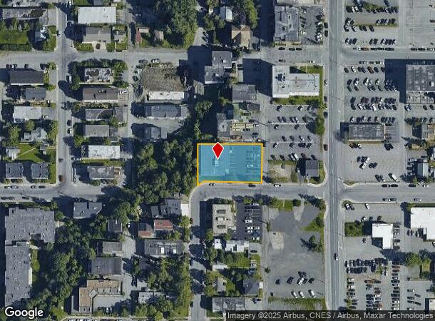 1127 W 7Th Ave, Anchorage, AK Parcel Map