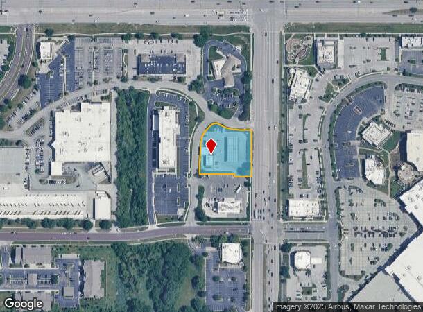 13620 Metcalf Ave, Overland Park, KS Parcel Map