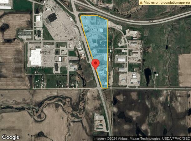  2717 Highway 281 S, Jamestown, ND Parcel Map