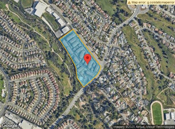  2300 Palisades Dr, Corona, CA Parcel Map