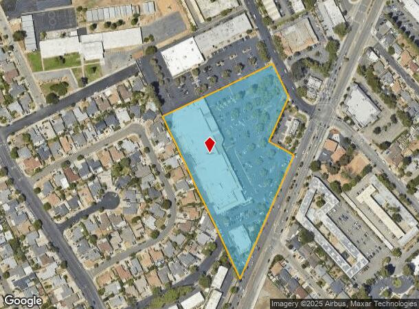  277 W Jackson St, Hayward, CA Parcel Map