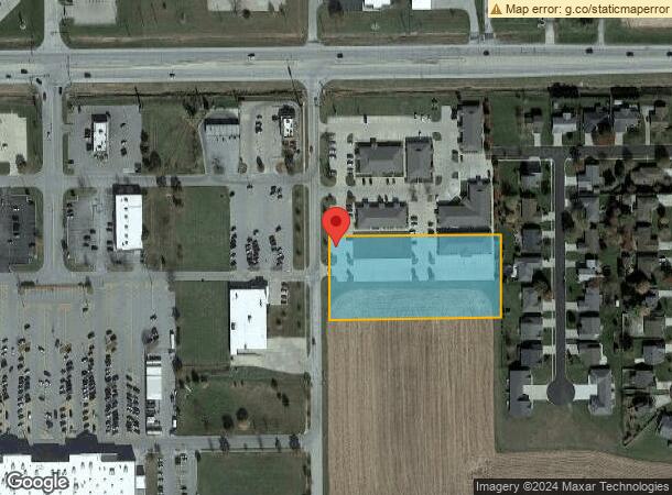  702 S Rittenhouse Dr, Pontiac, IL Parcel Map