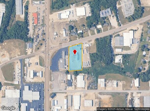  2484 S Green St, Tupelo, MS Parcel Map