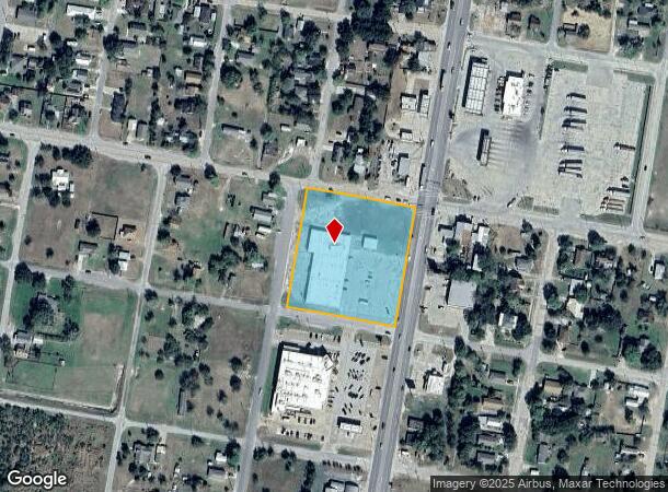  108 S Alamo St, Refugio, TX Parcel Map